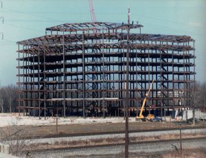 Marysville Steel 9 story framing project